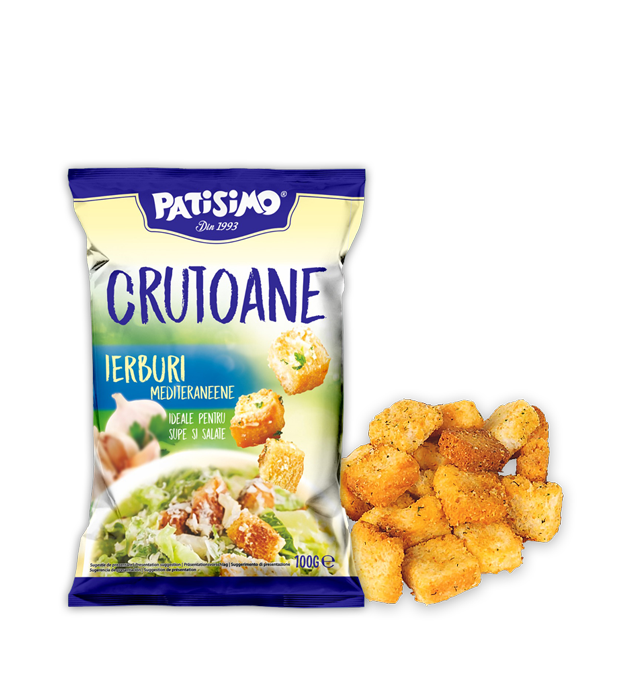 Crutoane cu Ierburi Mediteraneene